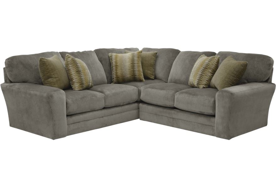 Jackson Furniture Everest 2 Piece Sectional With Track Arms Hudson S Furniture Sectional Sofas
