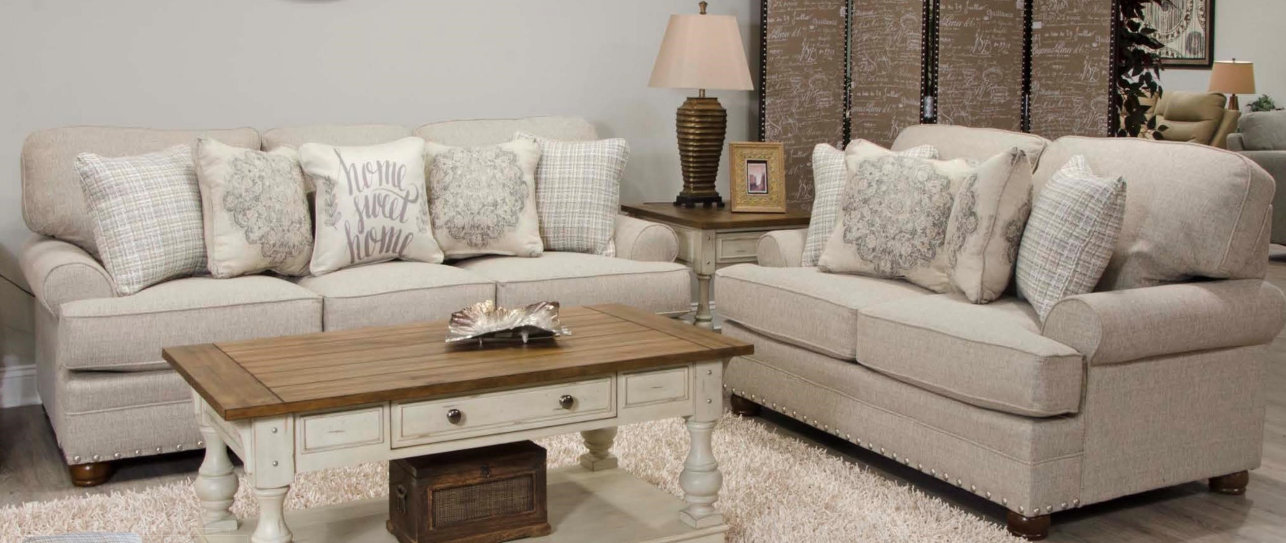 Jackson Furniture Farmington 4282 03 Upholstered Sofa Furniture Fair North Carolina Sofas