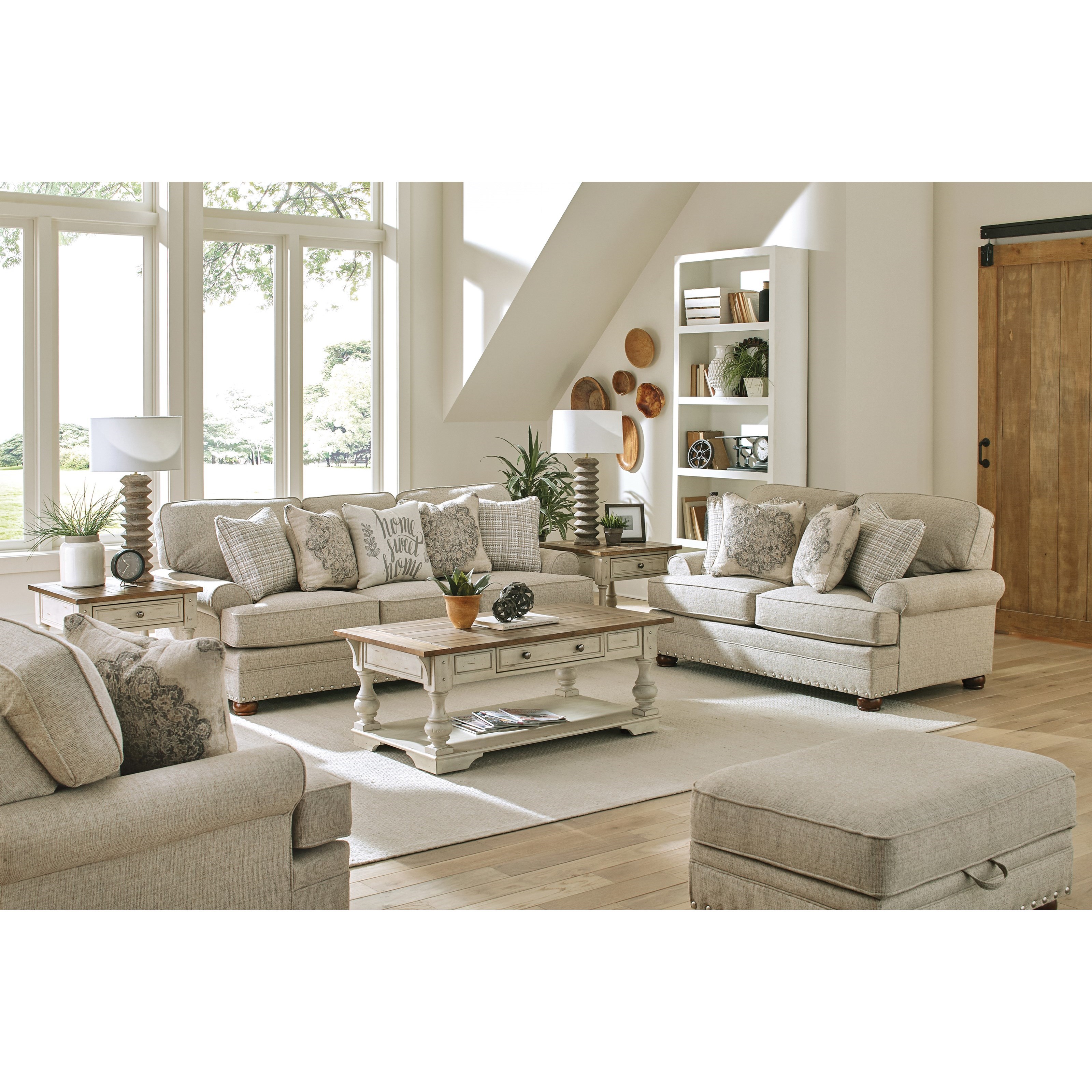 Jackson Furniture Farmington Living Room Group Wayside Furniture Stationary Living Room Groups