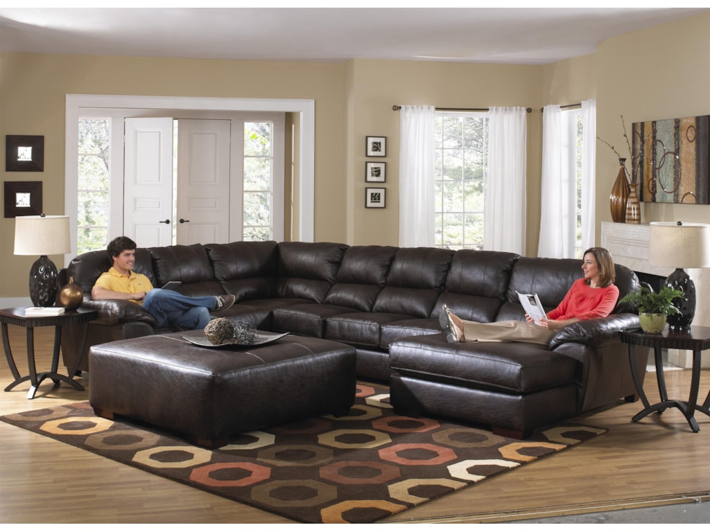 Jackson Furniture Lawson Extra Large Seven Seat Sectional Lawson Extra Large Seven Seat Sectional