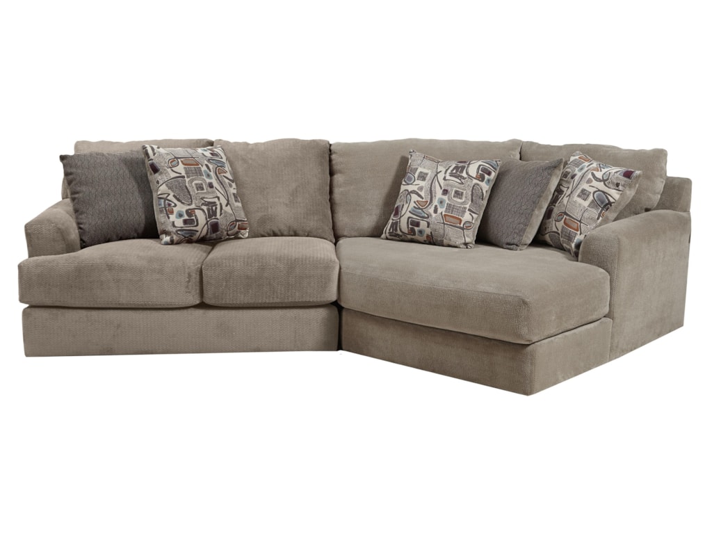 Malibu Small Three Seat Sectional Sofa By Jackson Furniture At Standard