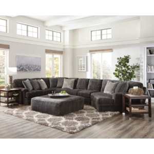 Jackson Furniture Mammoth Four Piece Sectional With Piano Wedge And Track Arms Rooms For Less Sectional Sofas