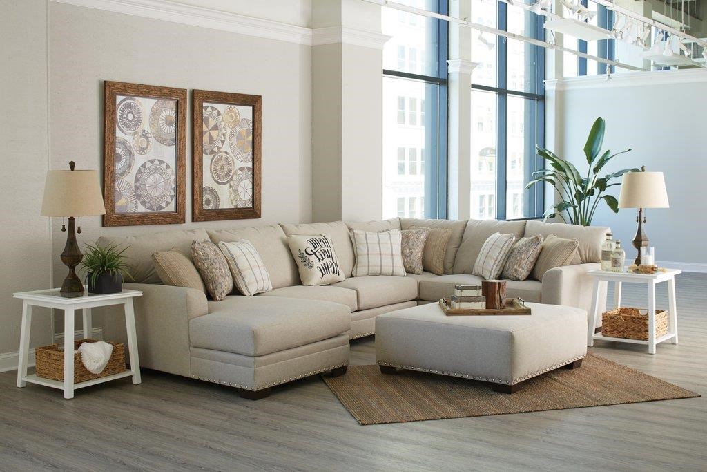 Jackson Furniture Middleton 3 Piece Left Side Chaise Sectional Johnny Janosik Sectional Sofas