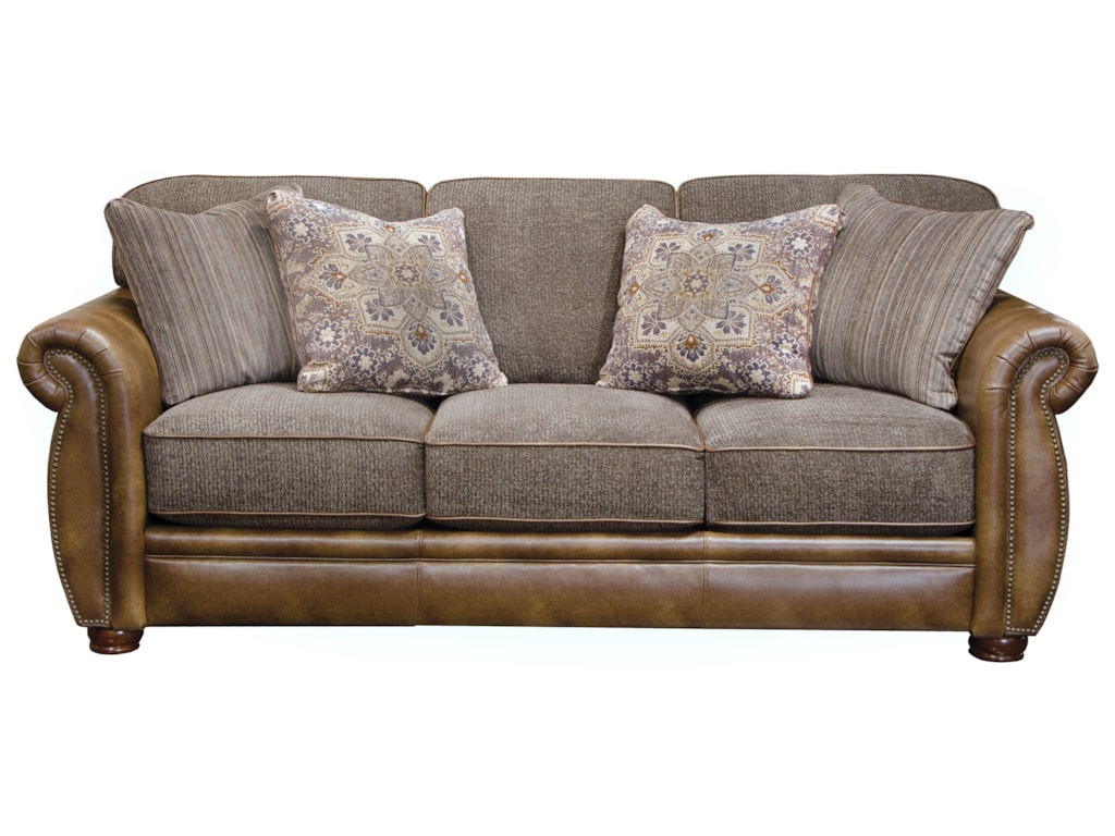 Jackson Furniture Pennington Traditional Styled Queen Sleeper Sofa Jackson Furniture Penningtonqueen Sleeper Sofa