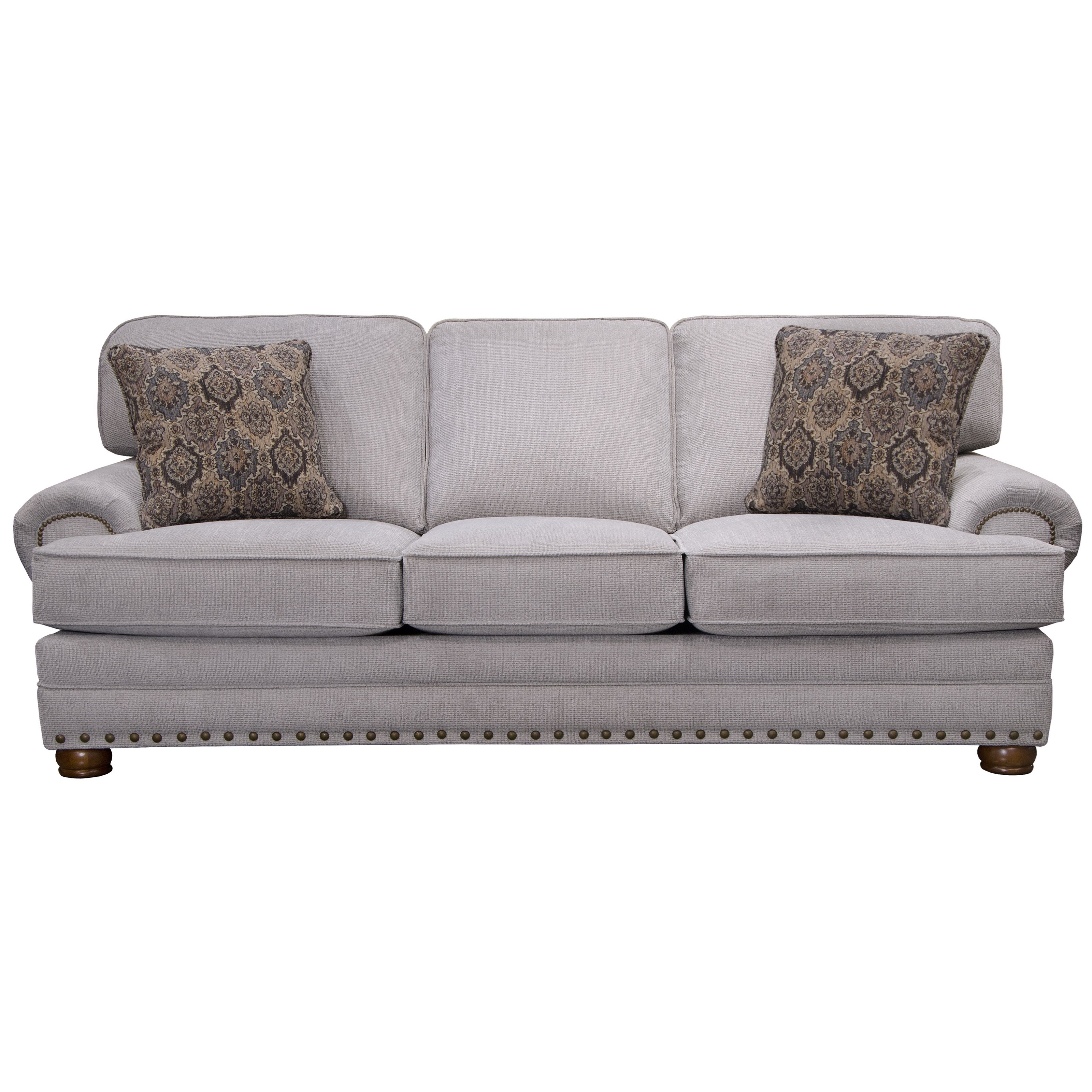 Jackson Furniture Singletary 3241 03 Traditional Sofa Efo Furniture Outlet Sofas