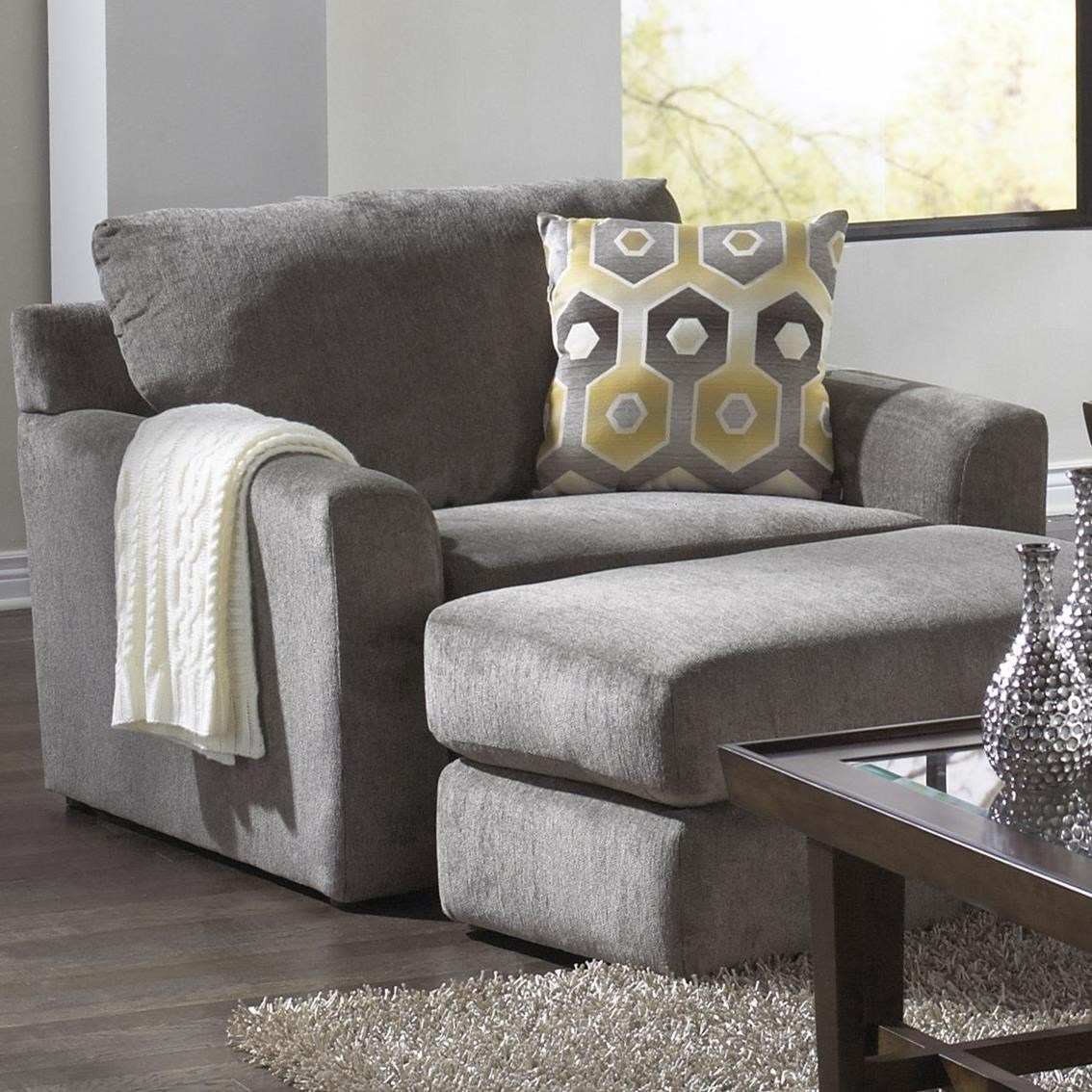 Jackson Furniture Sutton 3289 01 Chair And A Half With Casual