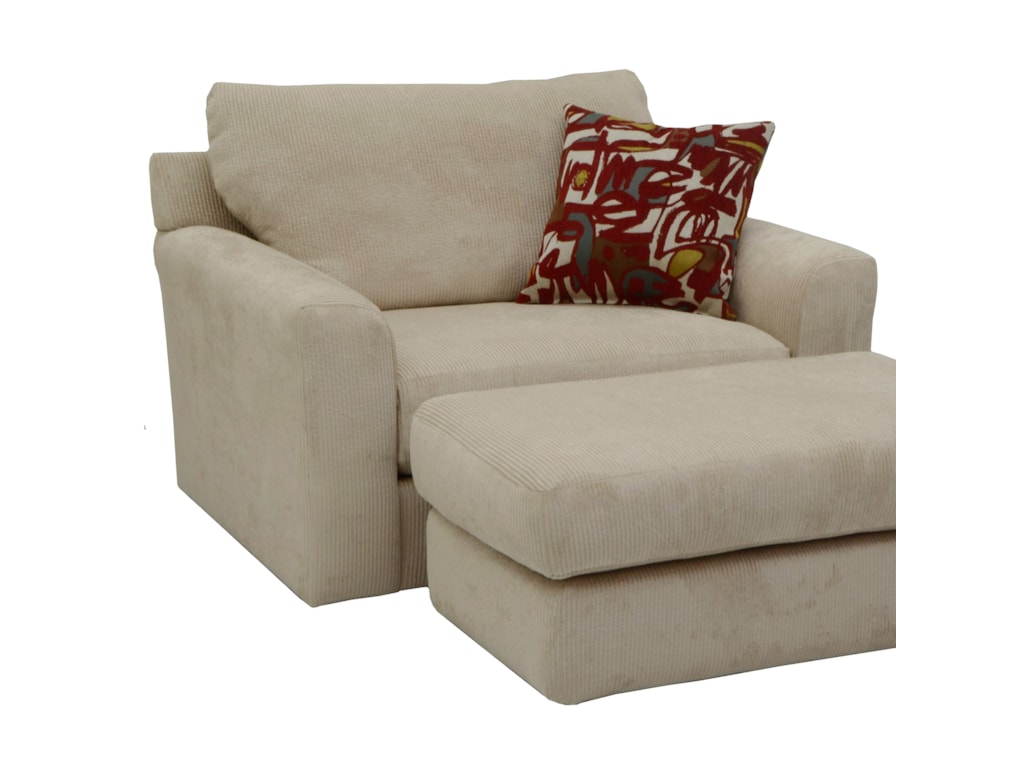 Jackson Furniture Sutton Chair And A Half With Casual Style Jackson Furniture Sutton Chair And A Half