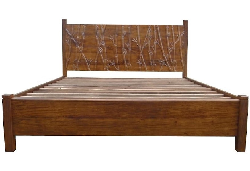 Jamieson Import Services Inc Foliage California King Bed Homeworld Furniture Platform Beds Low Profile Beds