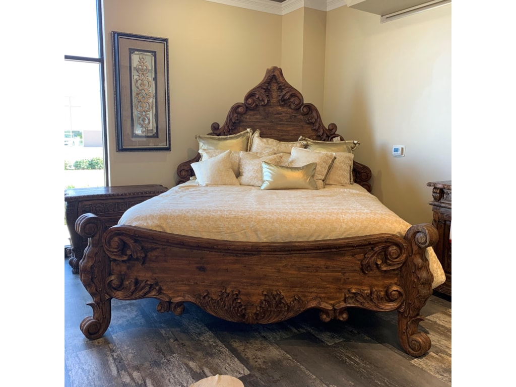 Jason Scott Collection Cadillac King Panel Bed Howell Furniture Panel Beds