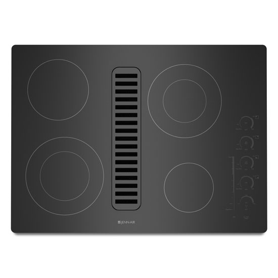 Jenn Air Jed4430wb 30 Electric Radiant Downdraft Cooktop With