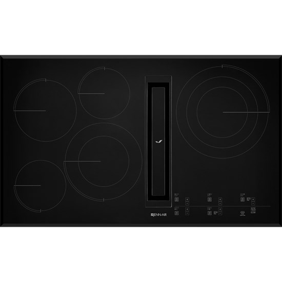 Jenn Air Jed4536gb 36 Jx3 Electric Downdraft Cooktop With Glass
