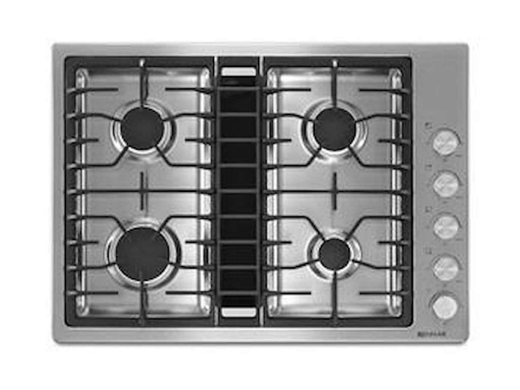 Jenn Air Jgd3430bs30 Jx3 Gas Downdraft Cooktop With Durafinish Jenn Air Cooktops Gas30
