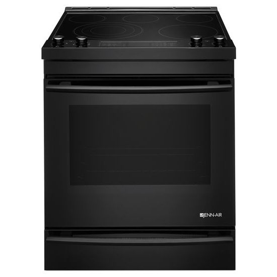 Jenn Air Jes1450db 30 Electric Range With Aqualift Self Cleaning