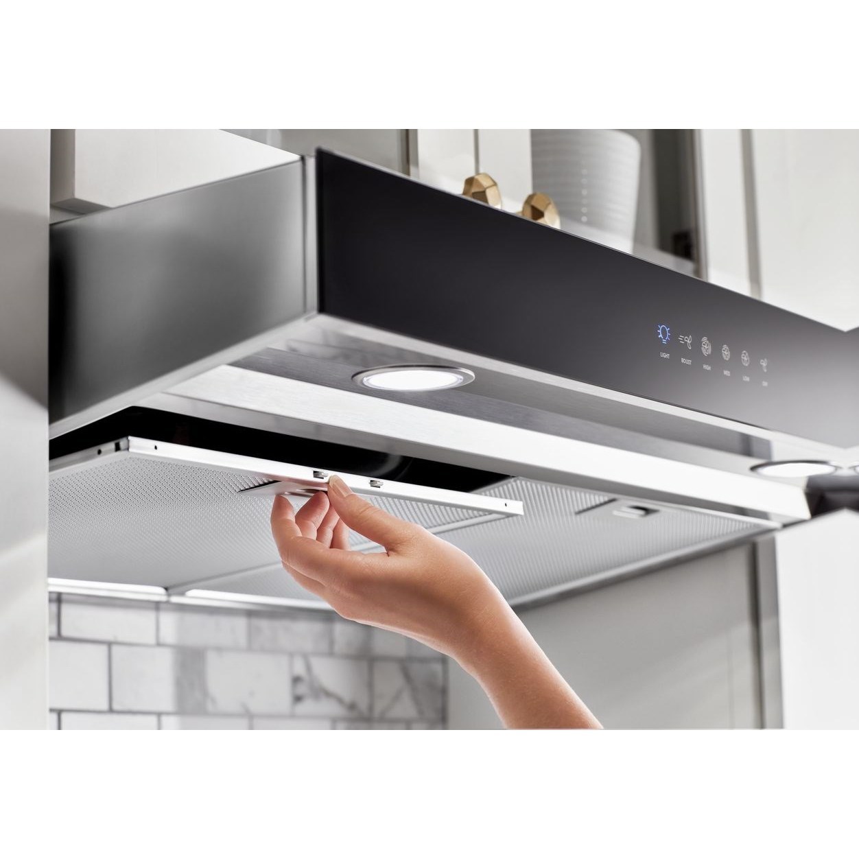 Jenn Air Wvu57uc0fs 30 Range Hood With Boost Function Furniture And Appliancemart Under Cabinet