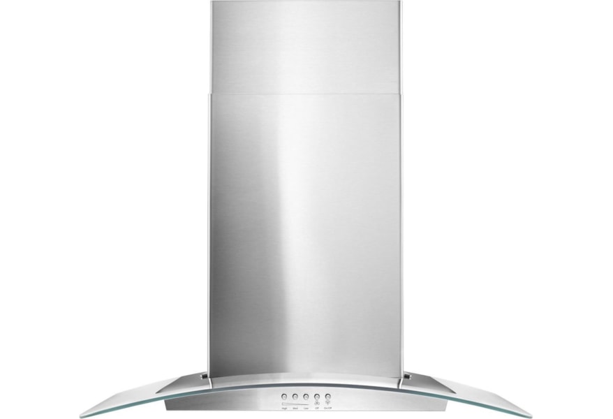 Jenn Air Wvw51uc0fs 30 Concave Glass Wall Mount Range Hood Furniture And Appliancemart Range Hood