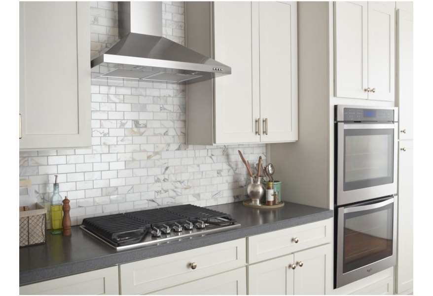 Jenn Air Wvw53uc6fs 36 Contemporary Stainless Steel Wall Mount Stainless Steel Wall Mount