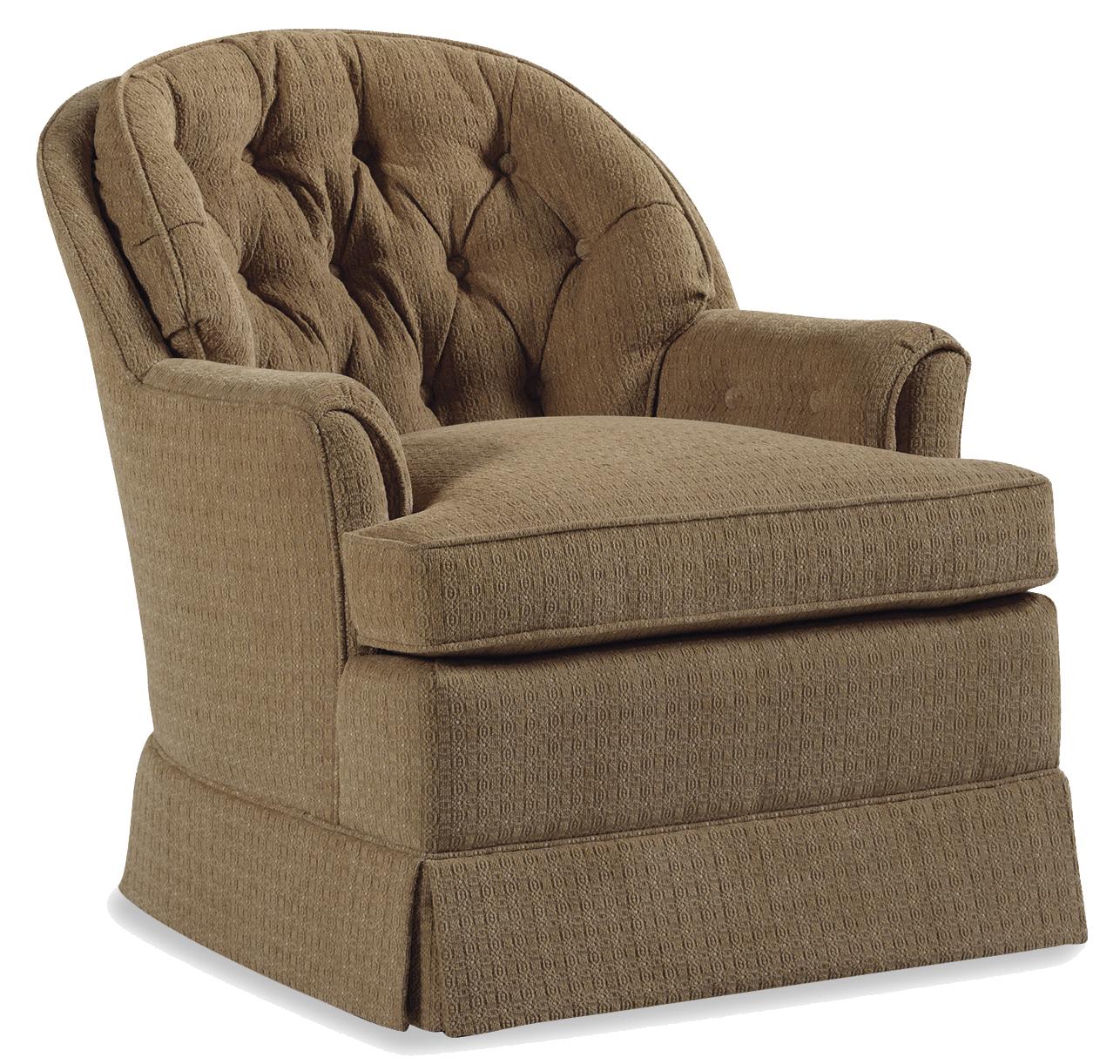 Bedford Upholstered Swivel Rocker   