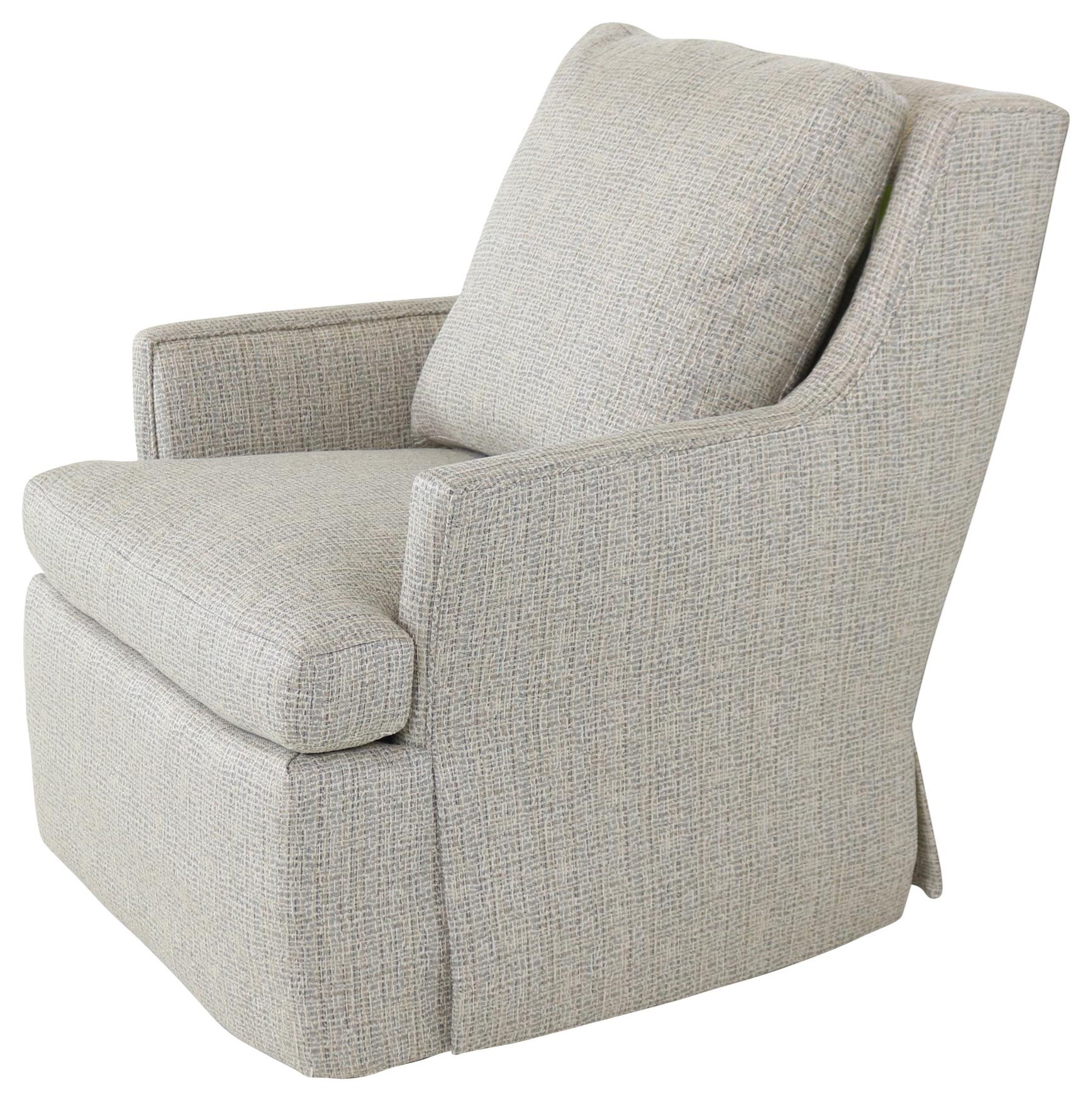 Jessica Charles Fine Upholstered Accents Swivel Rocker Chair