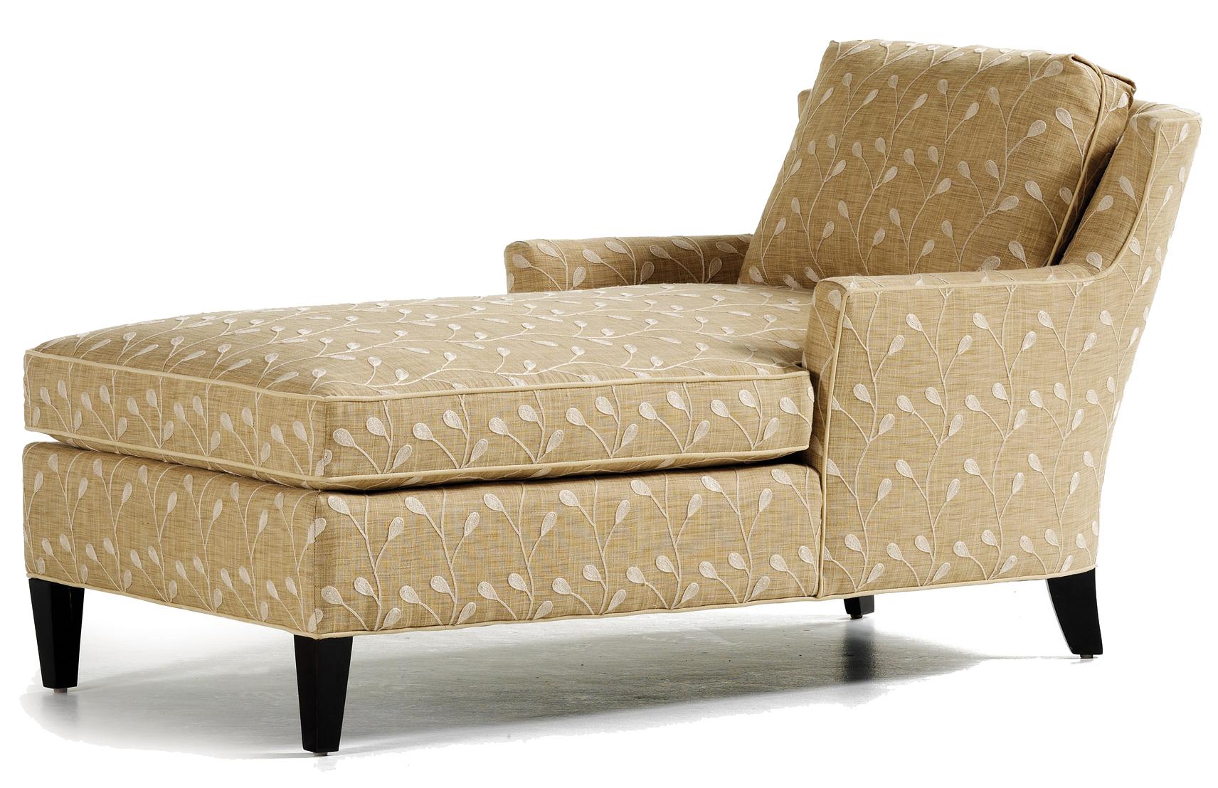 Kate Chaise with Tapered Legs