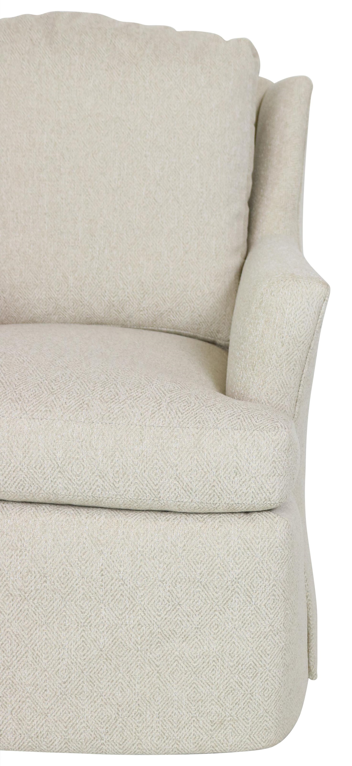 Jessica Charles Fine Upholstered Accents Swivel Rocker Chair