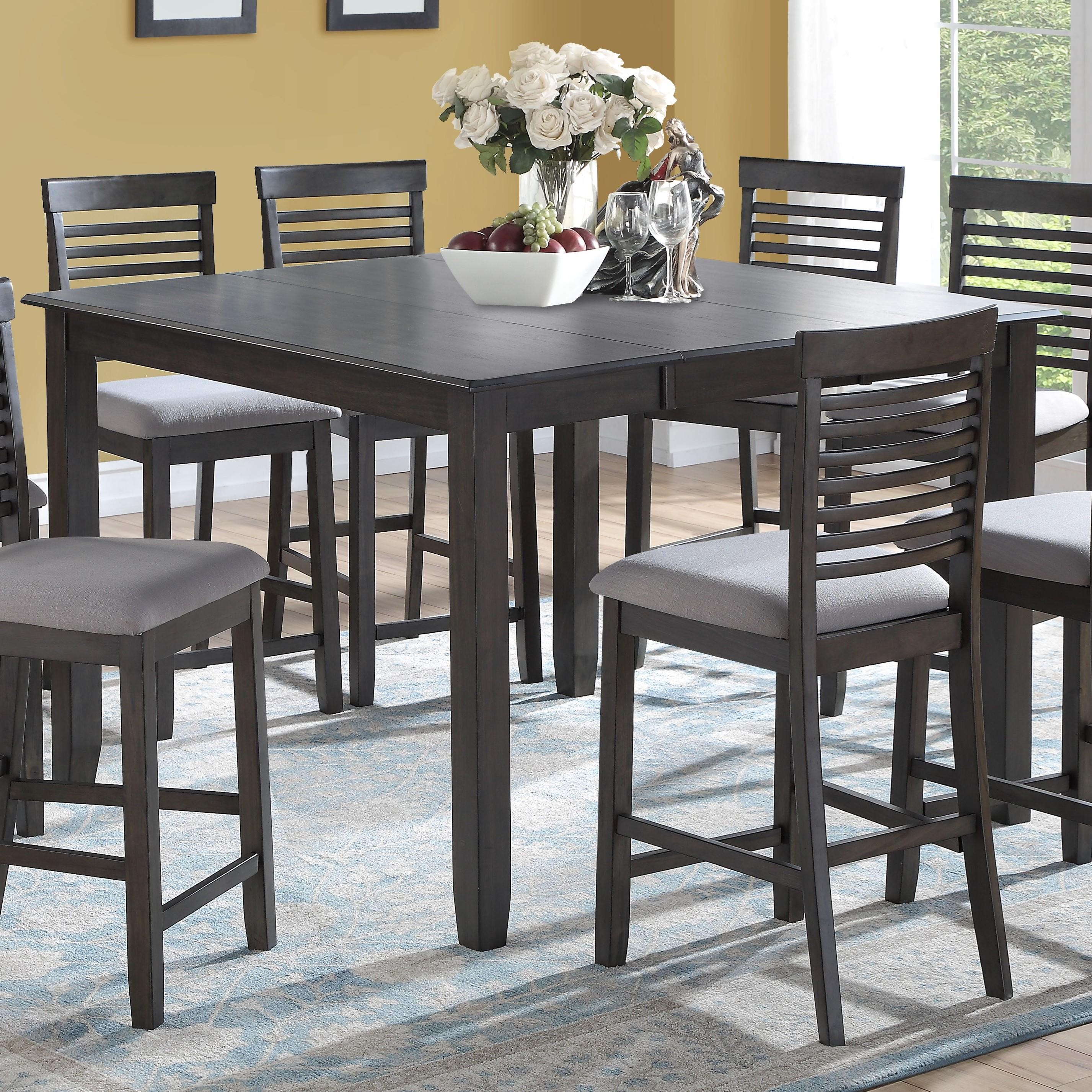 Barton Table With 8 Chairs Royal Furniture Casual Dining Room