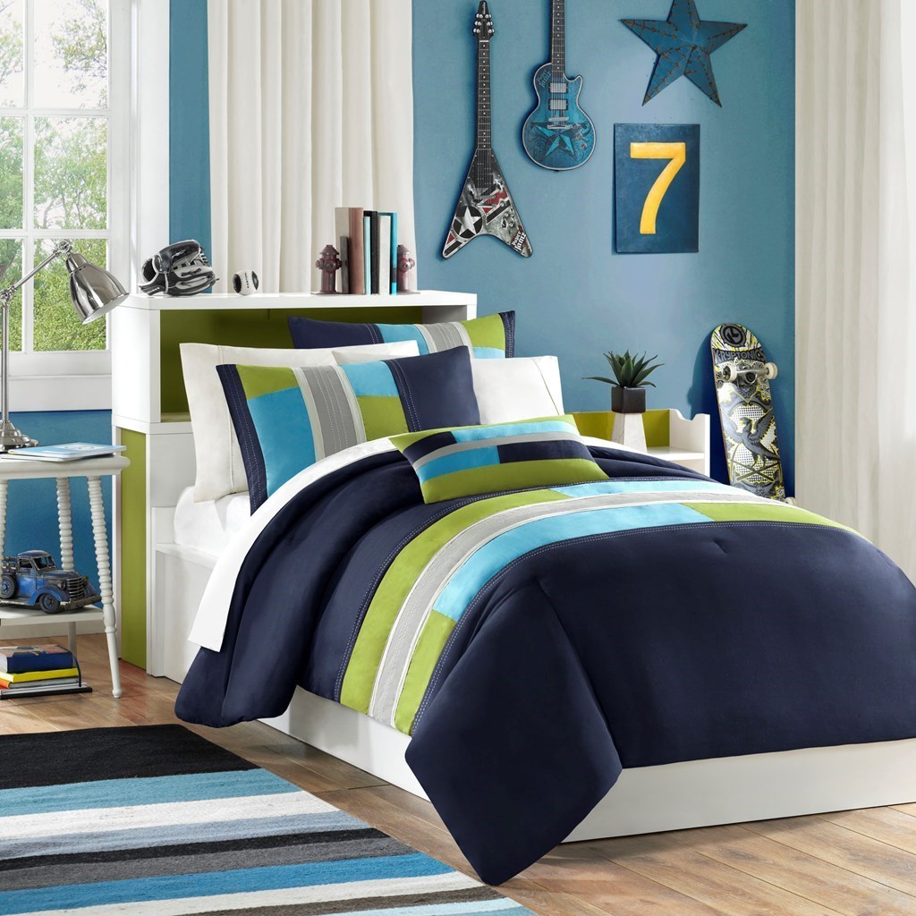 Jla Home Mi Zone Twin Twin Xl Pipeline Comforter Set Lindy S