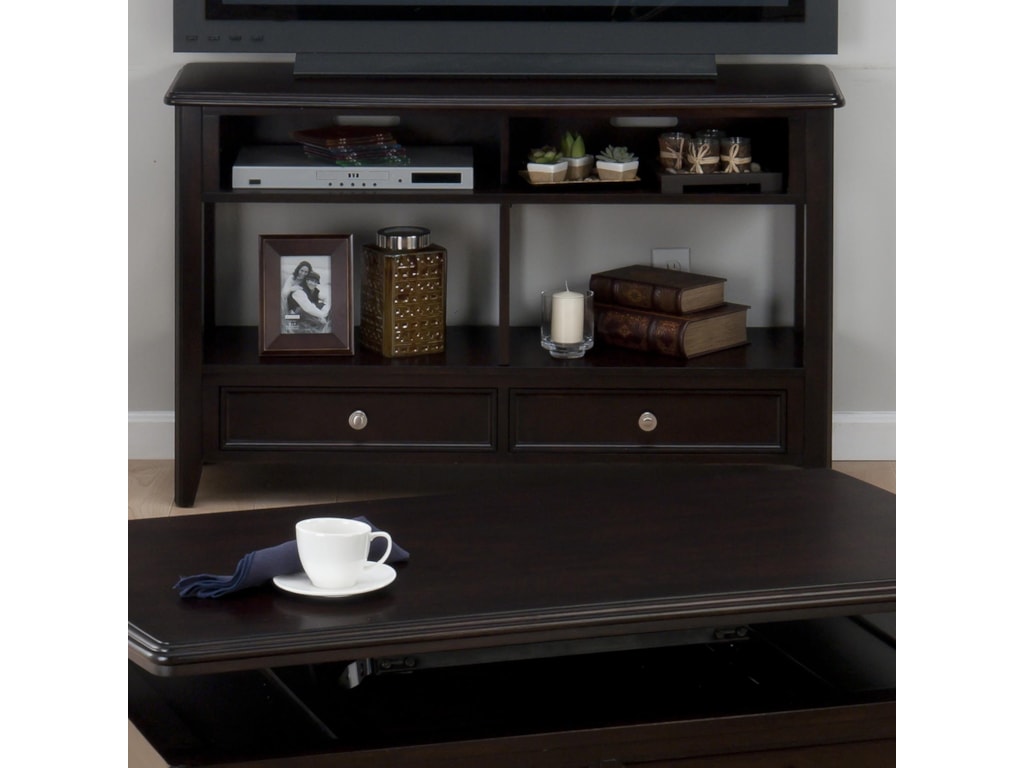 Jofran Corranado EspressoSofa/Media Unit