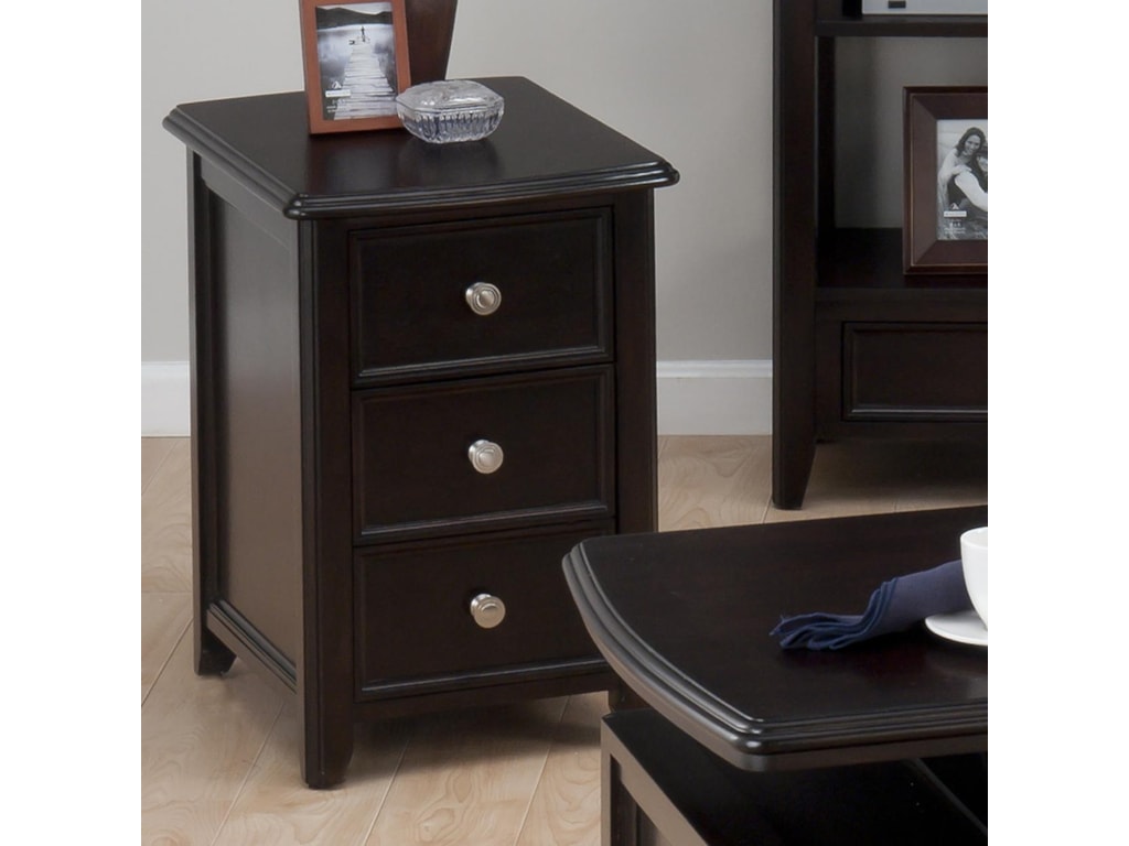 Jofran Corranado EspressoChairside Table