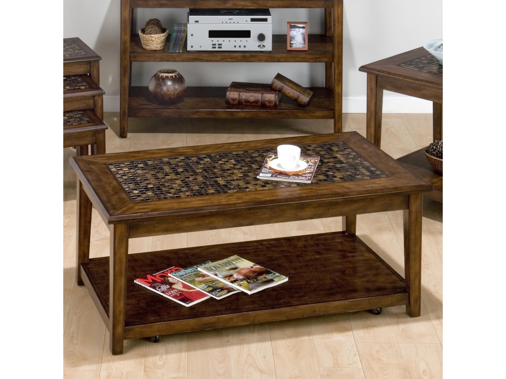 Jofran Baroque BrownCocktail Table