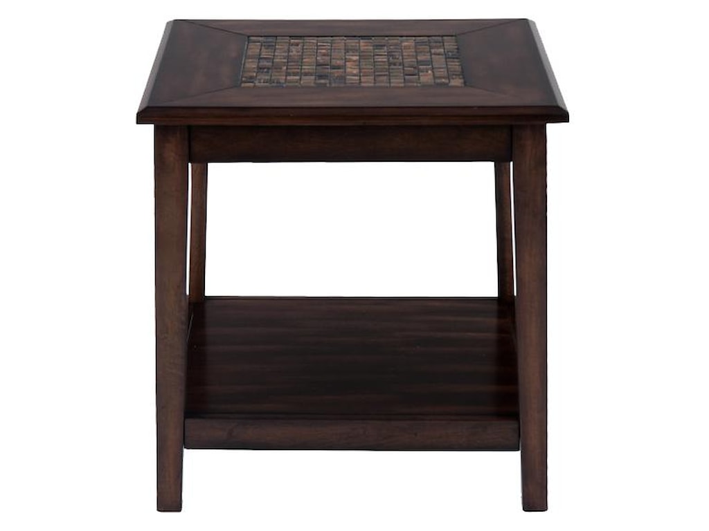 Jofran Baroque BrownEnd Table