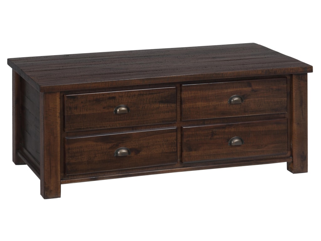 Jofran Urban Lodge BrownBox Cocktail Table