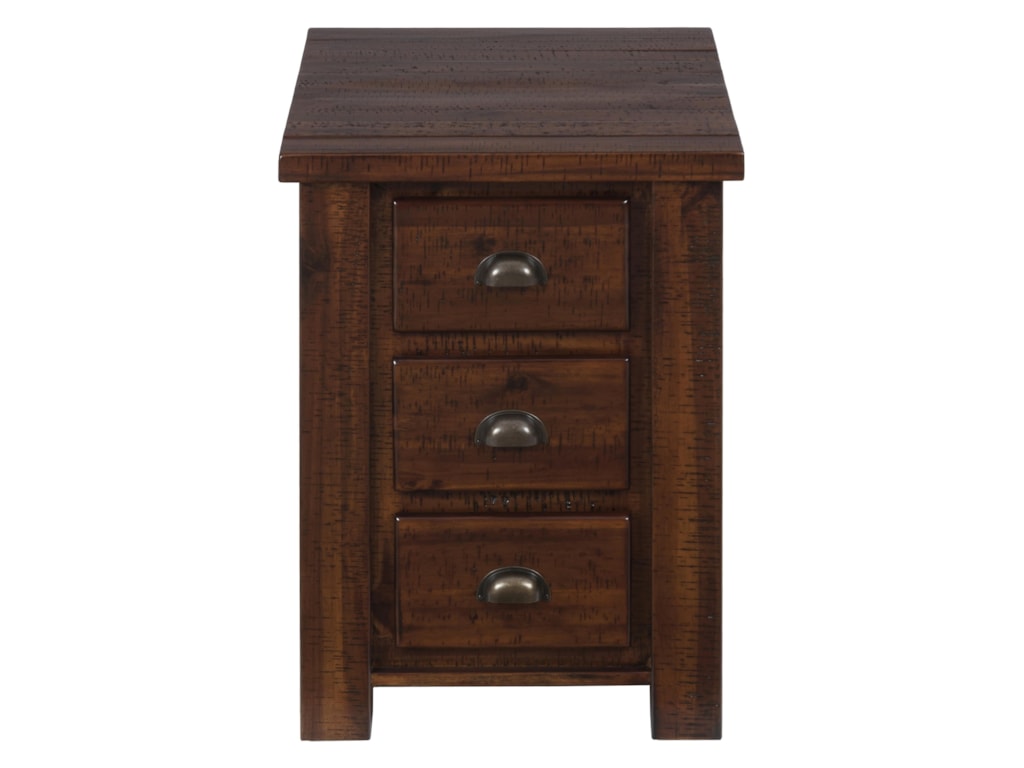 Jofran Urban Lodge BrownChairside Table
