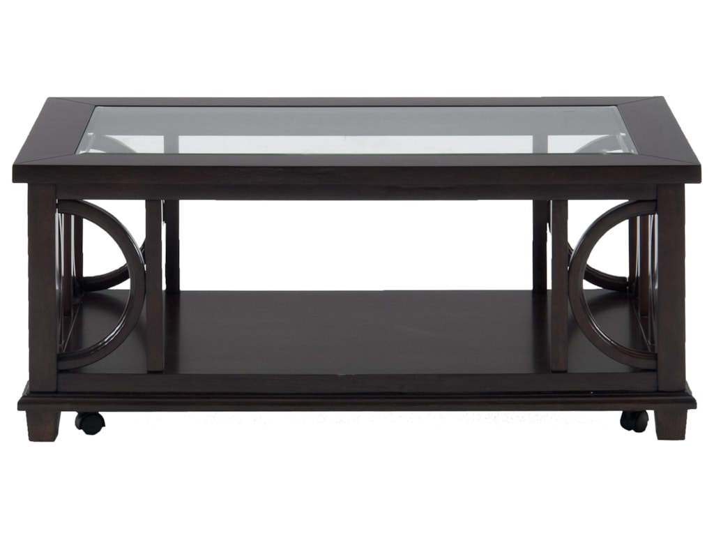 Jofran Panama BrownRectangle Cocktail Table