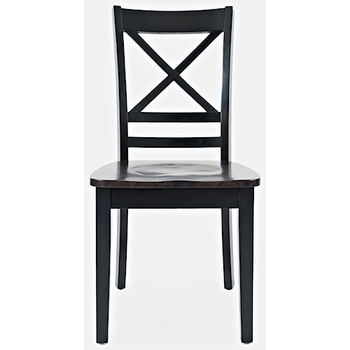 Jofran Asbury Lane X Back Chair Lindy S Furniture Company Dining Jofran Asbury Lane X Back Chair
