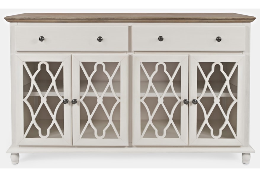 Jofran Aurora Hills 4 Door Accent Chest Zak S Home Accent Chests