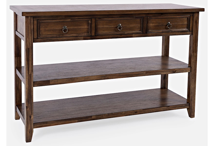 Jofran Bakersfield 1900 4 Sofa Table W 3 Drawers Gill Brothers