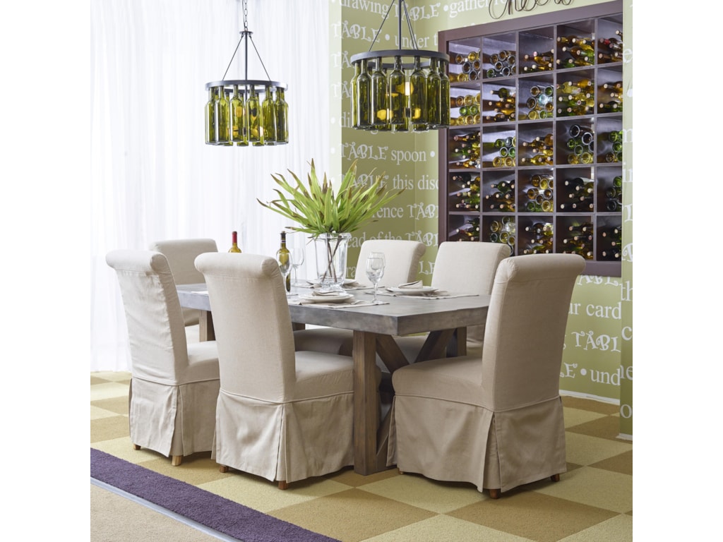 Jofran Boulder Ridge Rectangle Dining Table Set | Furniture and ... Jofran Boulder Ridge Rectangle Dining Table Set | Furniture and ...