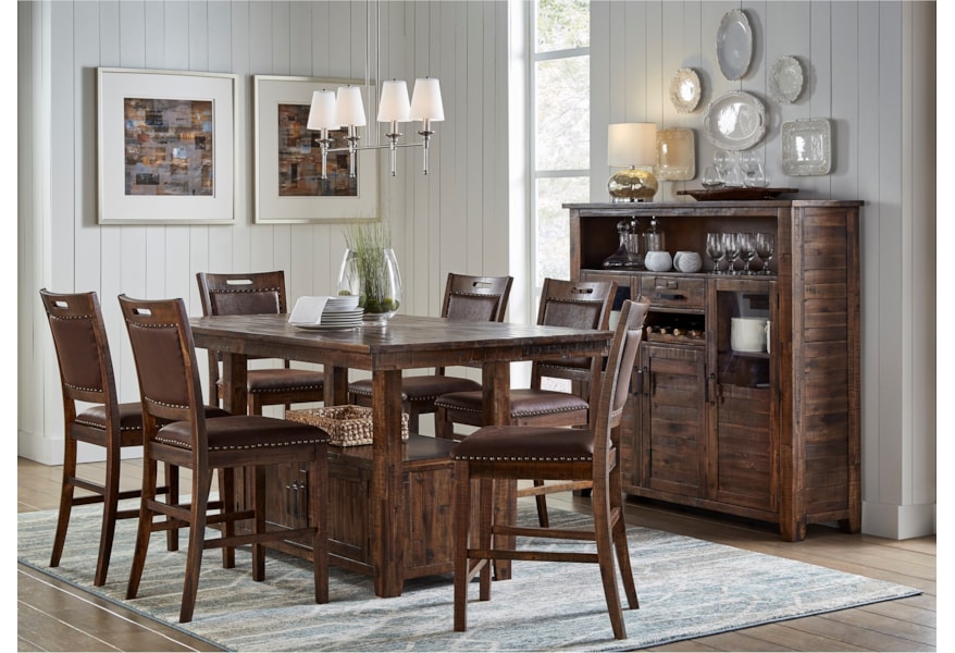 Jofran Cannon Valley 1511 89 Wine Cabinet Pilgrim Furniture City Servers