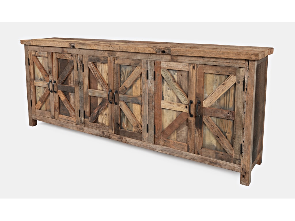 Jofran Eden Prairie 6 Door Accent Cabinet Furniture Barn Jofran Eden Prairie 6 Door Accent