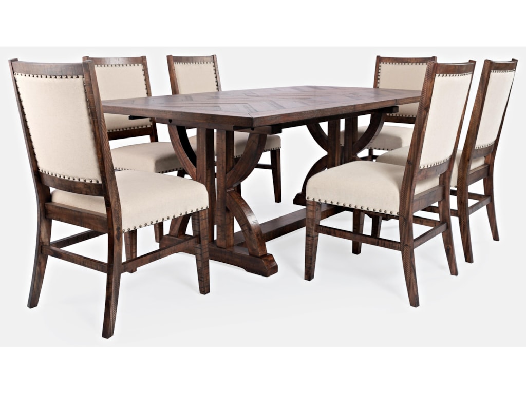 Jofran Fairview 7 Piece Dining Table And Chair Set Furniture Barn Dining 7 Or More Piece Sets Jofran Fairview 7 Piece Dining Table And Chair Set Furniture Barn Dining 7 Or More Piece Sets