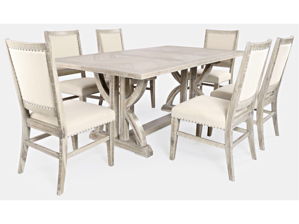 Jofran Fairview 7 Piece Dining Table And Chair Set Furniture Barn Dining 7 Or More Piece Sets Jofran Fairview 7 Piece Dining Table And Chair Set Furniture Barn Dining 7 Or More Piece Sets