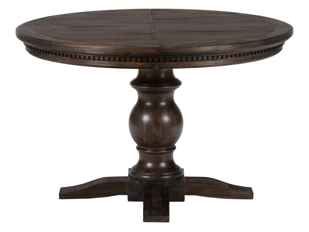 Evelyn Round To Oval Table With Pedestal Base By Jofran At Rotmans