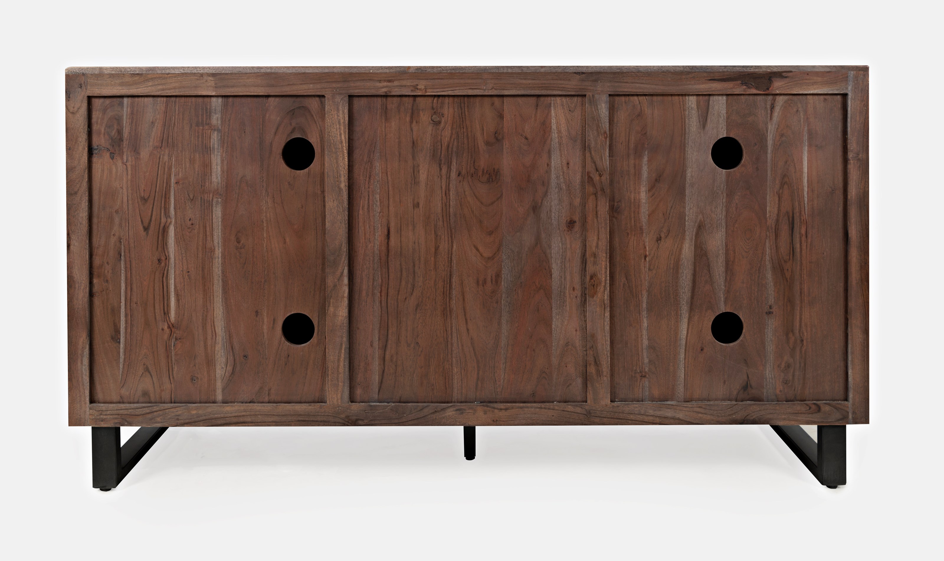 Jofran Geometrix 3 Door Accent Cabinet Zak S Home Accent Chests