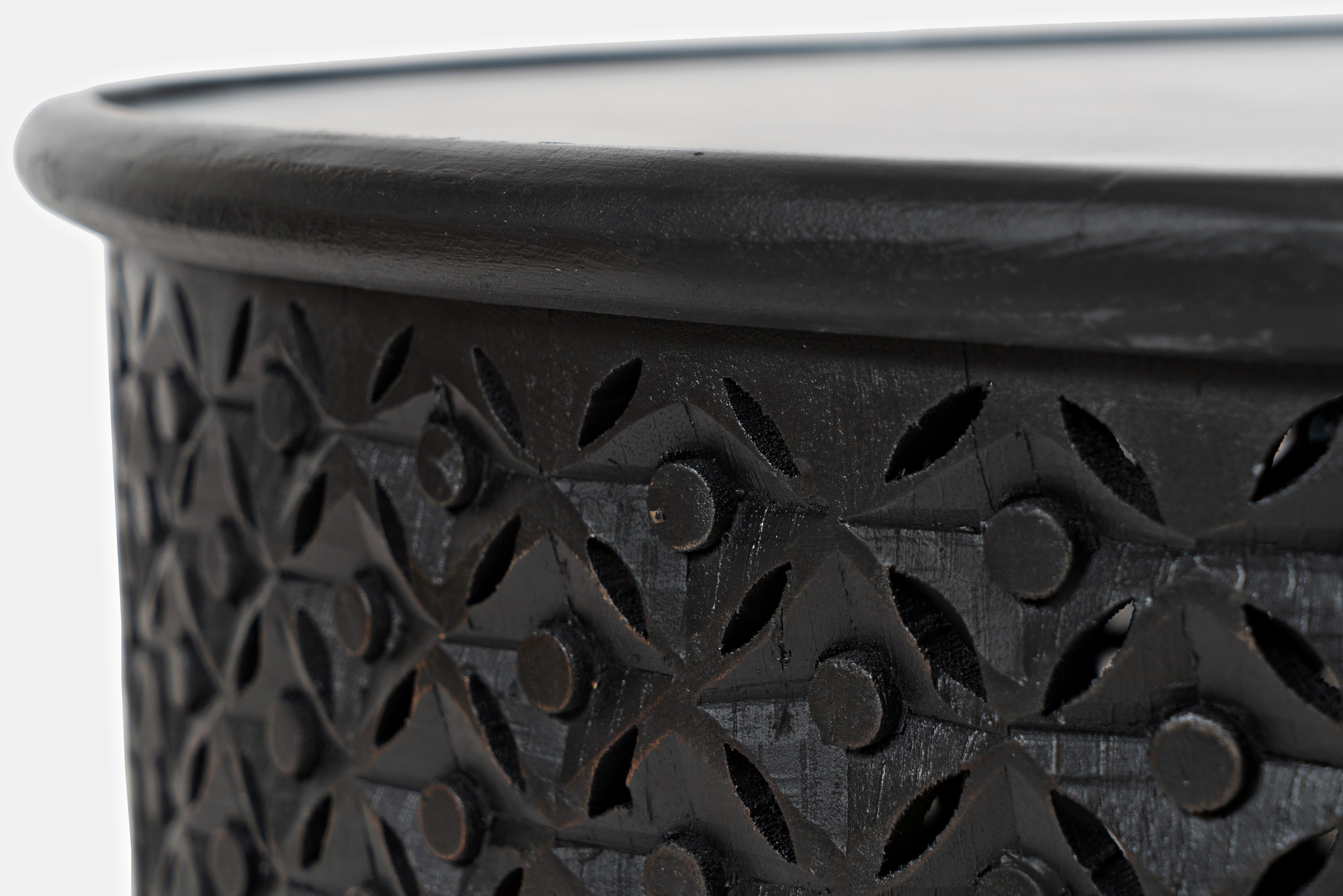 Jofran Global Archive Decker Drum Coffee Table Jofran Cocktail Coffee Tables