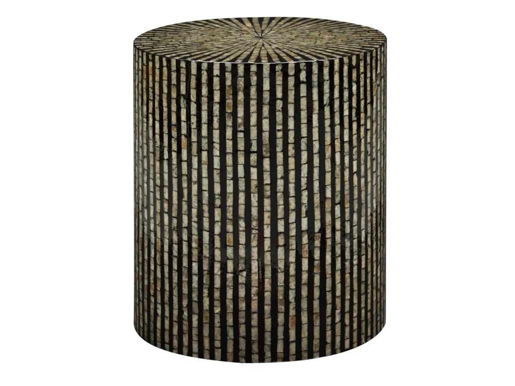 Jofran Global ArchiveRound Capiz Accent Table