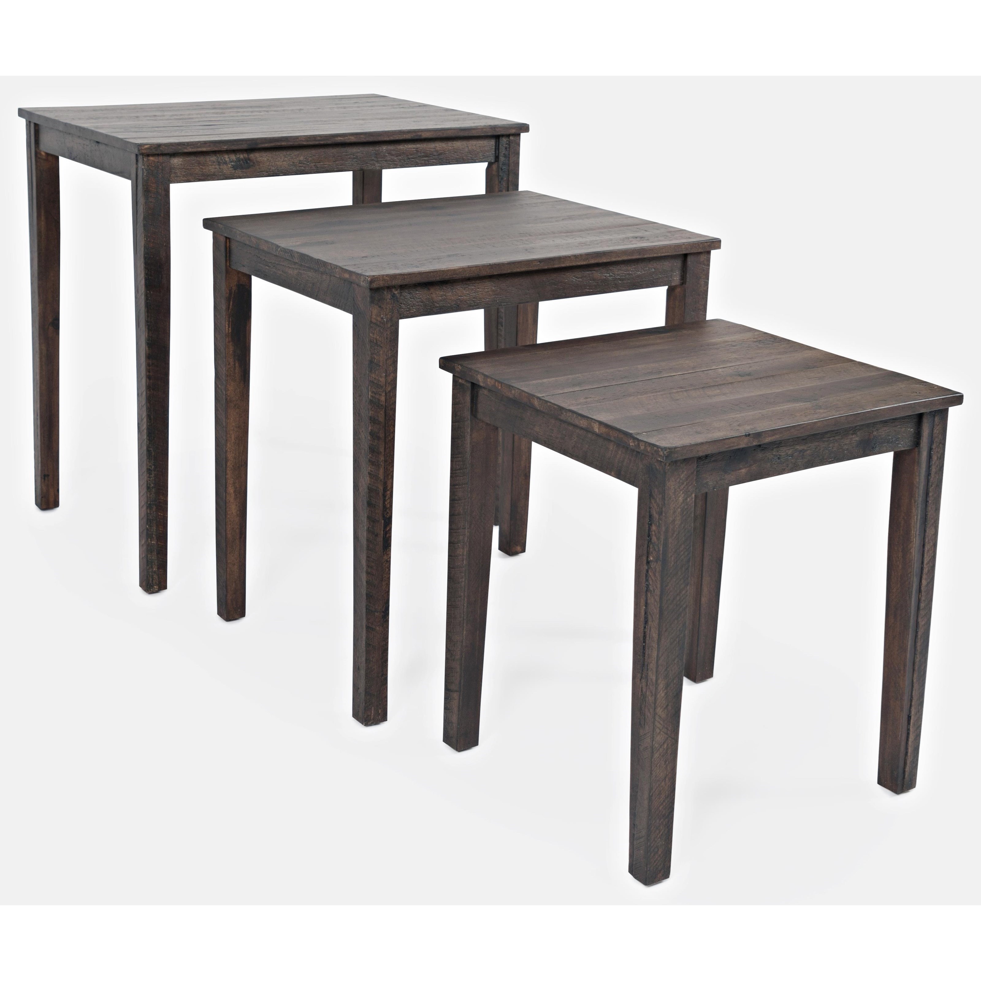 Jofran Global Archive Clark Solid Wood Nesting Tables Darvin