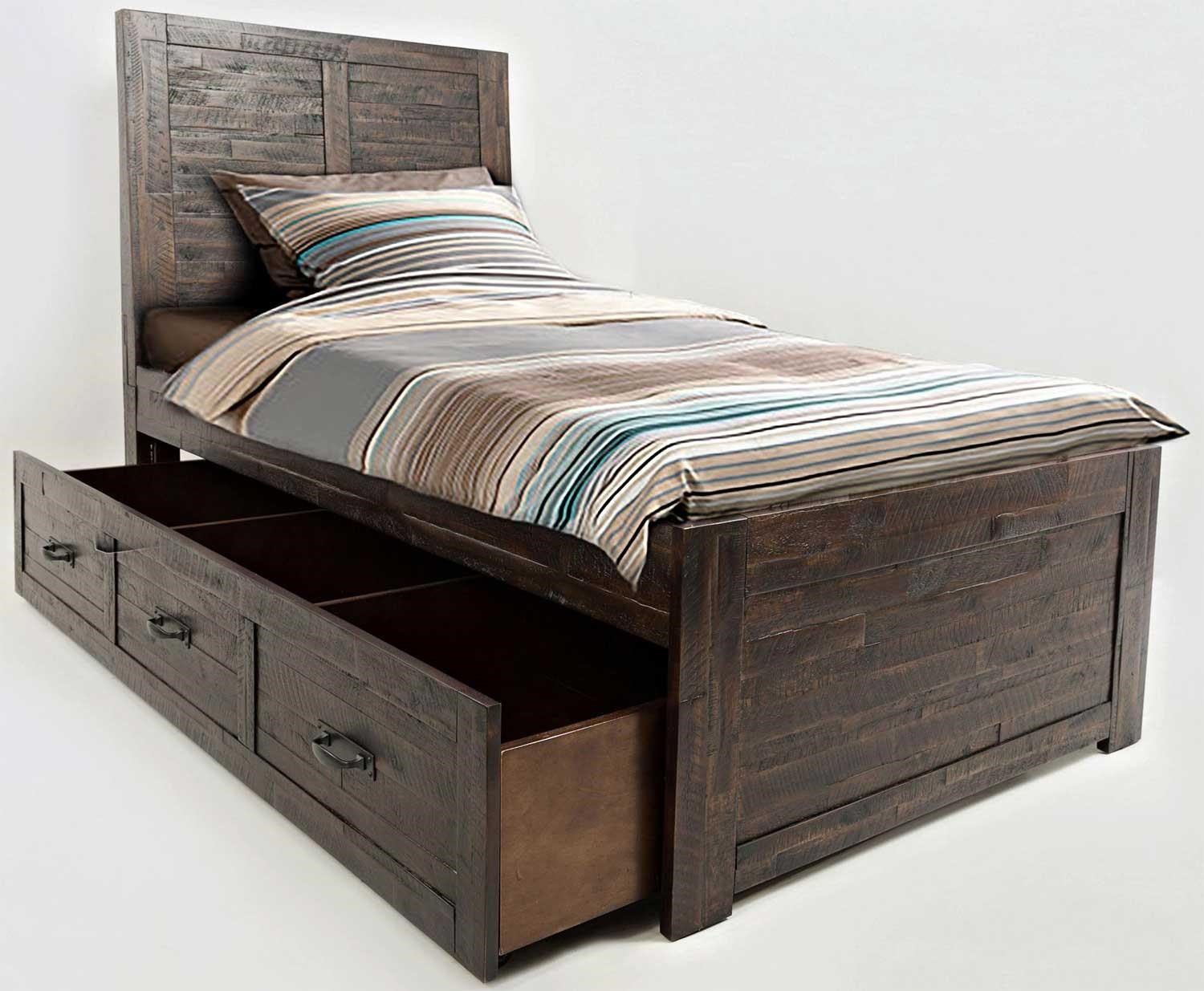 Jofran Jax Trundle Storage Unit For Use W Twin Bed Rotmans