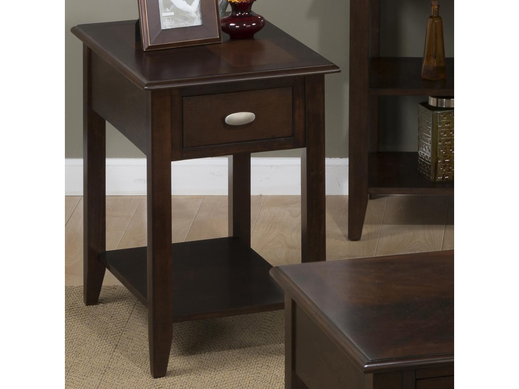 Jofran Merlot 1030 7 Chairside Table For Small Es Great Jofran Merlot Chairside Table For Small Es