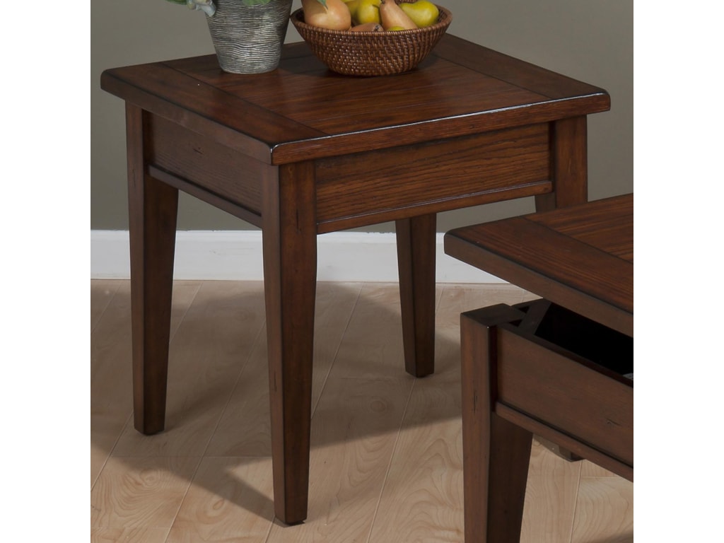 Jofran Dunbar OakEnd Table