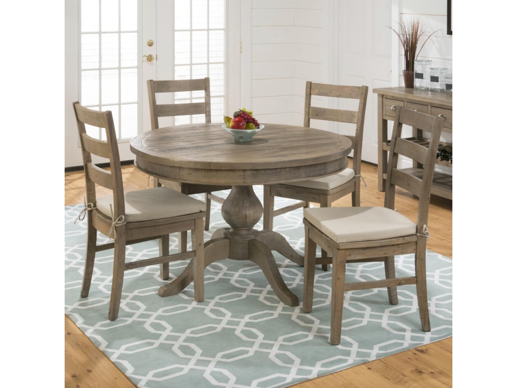 Slater Mill Pine Round To Oval Dining Table Slater Mill Pine Round To Oval Dining Table